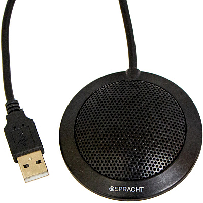 Spracht Wired Microphone - Black (MIC2010)