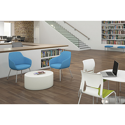 9 to 5 Seating 4-leg Lilly Lounge Chair (9101LGBFCD)