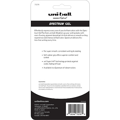Uni Spectrum Gel Pen (UBC70278)