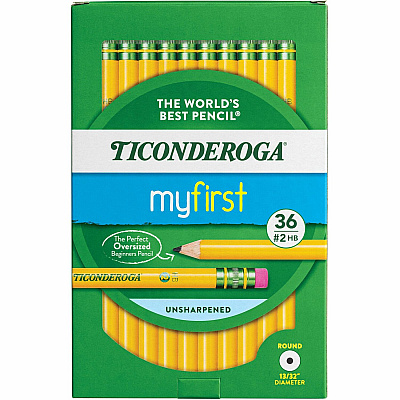 Ticonderoga My First Wood Pencil (DIXX33336)