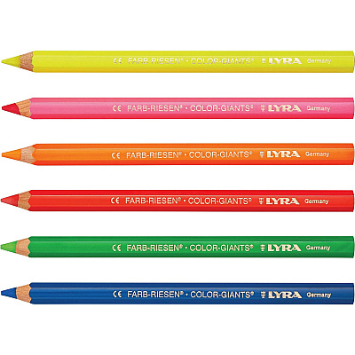 Lyra Color Giant Pencils (DIXL3941063)