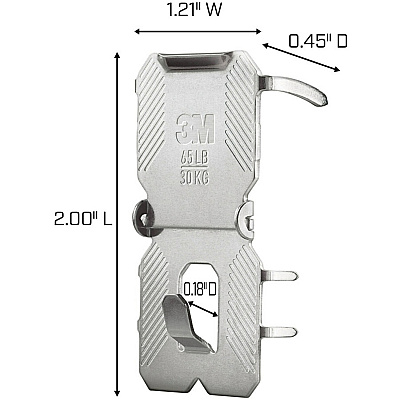 3M CLAW Drywall Picture Hanger (MMM3PH65M2ES)