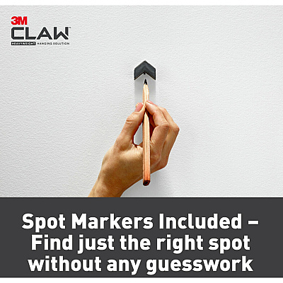 3M CLAW Drywall Picture Hanger (MMM3PH65M2ES)