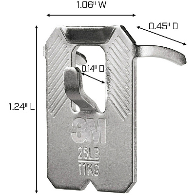 3M CLAW Drywall Picture Hanger (MMM3PHKITM10ES)