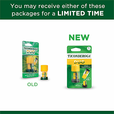 Ticonderoga DUO Manual Pencil Sharpener (DIXX39001)