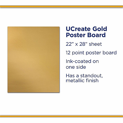 UCreate Metallic Poster Board (PACP54981)
