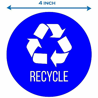HLS Commercial Refuse Bin Icon Sticker (HLSKERCYCLE3)