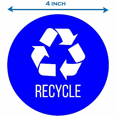 HLS Commercial Refuse Bin Icon Sticker (HLSKERCYCLE3)