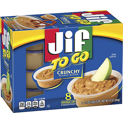 Jif To Go Peanut Butter Cups - Chunky (SMU24130)