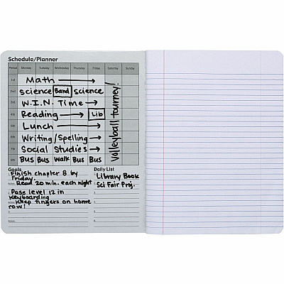 Pacon Marble Hard Cover Wide Rule Composition Book (PACPMMK37101DE)