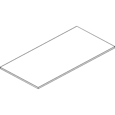HON Mod HLPLTBL3672RCT Conference Table Top (HONTBL3672RTLT1)