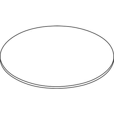 HON Mod HLPLTBL48RND Conference Table Top (HONTBL48RNDLT1)