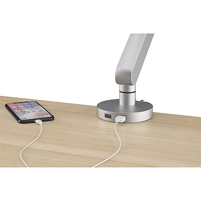 HON HBSMAUSB Mounting Arm for Monitor - Silver