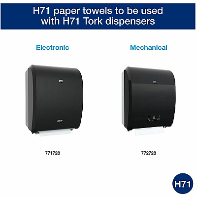 TORK Hand Towel Roll Natural White H71 (TRK7171400)