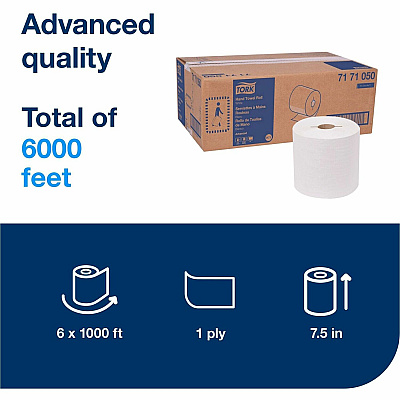 TORK Roll Hand Towel White H71 (TRK7171050)