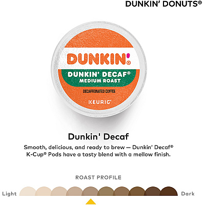 Dunkin Donuts Dunkin Donuts K-Cup Dunkin Decaf Coffee (GMT1269)