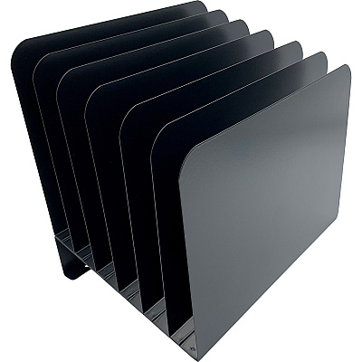 Huron Slanted Vertical Slots Desktop Organizer (HURHASZ0156)