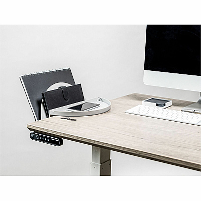 deflecto Standing Desk Desk File Organizer Grey (DEF400003)