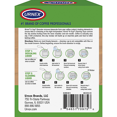 Urnex Single Brewer Cleaning Kit (WMN6004)