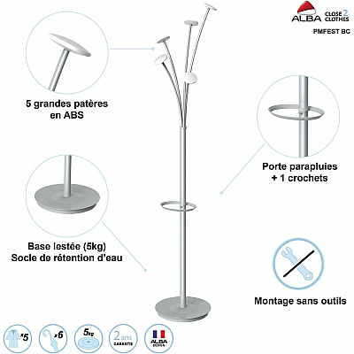 Alba Festival Coat Stand (PMFESTBC)