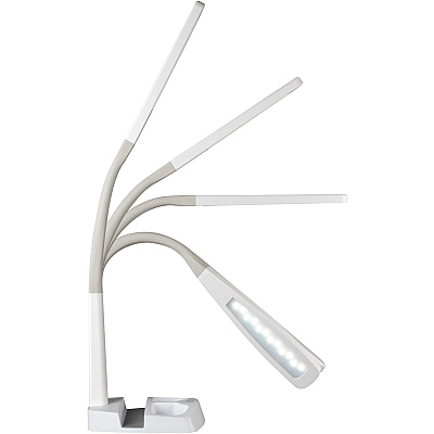 OttLite LED Desk Lamp with Charging Station (CSA77WGCSHPR)
