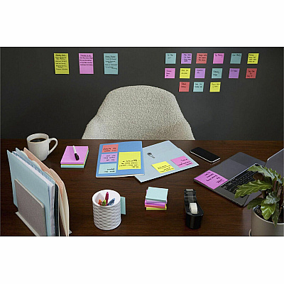 Post-it Super Sticky Notes - Supernova Neons Color Collection (MMM66024SSMIACP)