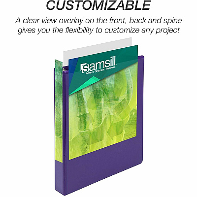 Samsill Earthchoice Durable View Binder (SAMMS48639)