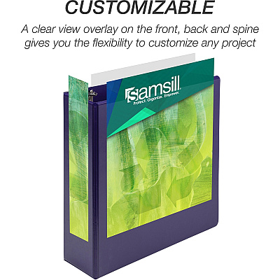 Samsill Earthchoice Durable View Binder (SAMMS48689)