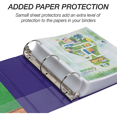 Samsill Earthchoice Durable View Binder (SAMMS48689)