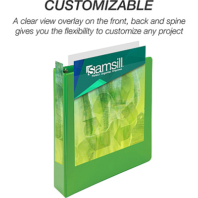 Samsill Earthchoice Durable View Binder (SAMMS48659)