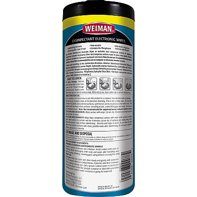 WEIMAN E-Tronic Wipes (WMN93A)