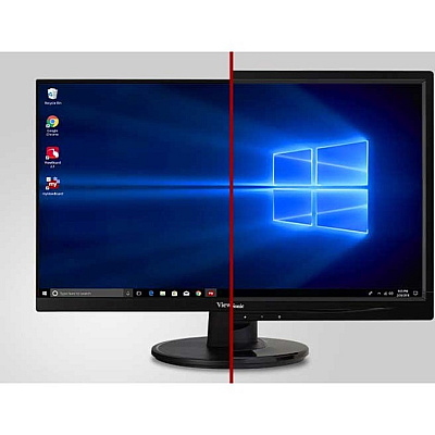 Viewsonic VA2247-MH 22 Inch Full HD 1080p Monitor with 100Hz, FreeSync, Ultra-Thin Bezel, Eye Care, HDMI, VGA Inputs for Home and Office
