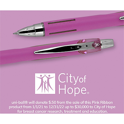 Uni Jetstream RT Pink Ribbon Ballpoint Pen (UBC70203)