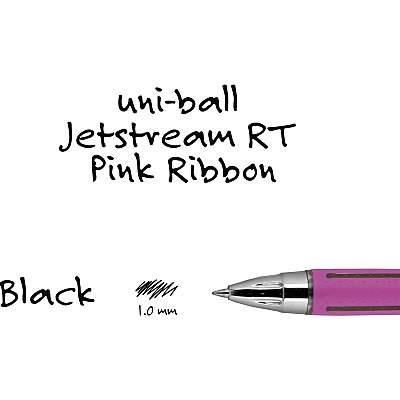 Uni Jetstream RT Pink Ribbon Ballpoint Pen (UBC70203)