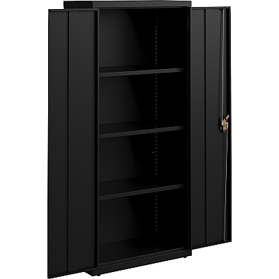 Lorell Fortress Series Slimline Storage Cabinet (LLR69830BK)