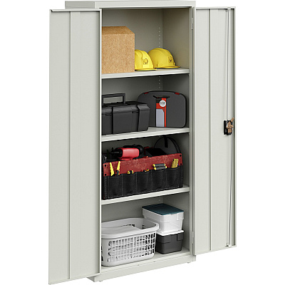 Lorell Fortress Series Slimline Storage Cabinet (LLR69830LGY)