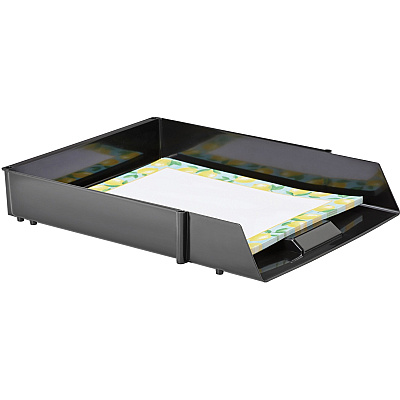 deflecto AntiMicrobial Industrial Front-Load Tray (DEF63905)