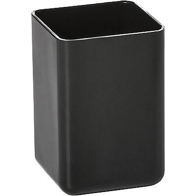 deflecto Antimicrobial Pencil Cup Black (DEF63908)