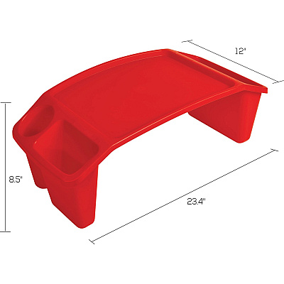 deflecto Antimicrobial Kids Lap Tray (DEF39502YEL)