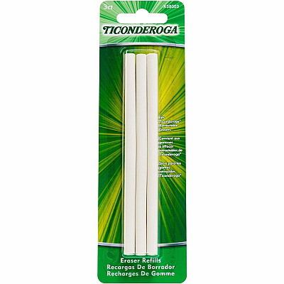 Ticonderoga Retractable Eraser Refills (DIXX38003)