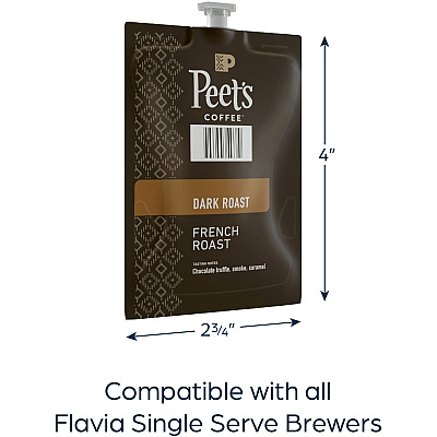 Peet's Coffee Coffee Coffee Peet's Coffee Coffee Freshpack French Roast Coffee (LAV48036)