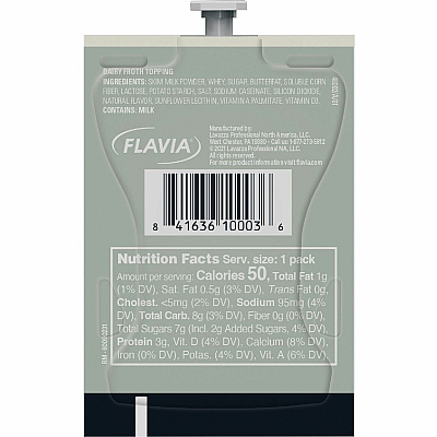 FLAVIA Freshpack Real Milk Froth Powder (LAV48002)