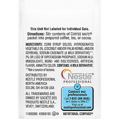 Coffee-mate Coffee-mate Original Powdered Creamer Packets (NES30022)