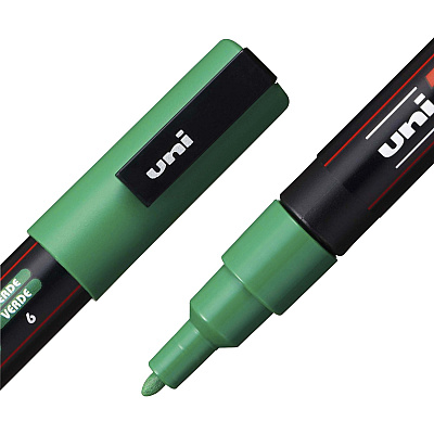 Uni Posca PC-3M Paint Markers (UBCPC3MGREEN)