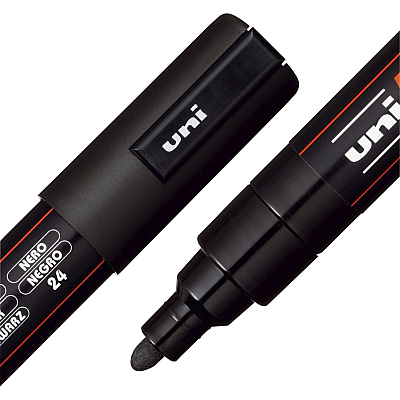 Uni Posca PC-5M Paint Markers (UBCPC5MBLACK)