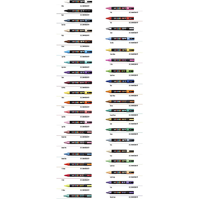 Uni Posca PC-5M Paint Markers (UBCPC5MBLUE)