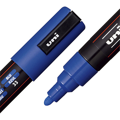 Uni Posca PC-5M Paint Markers (UBCPC5MBLUE)