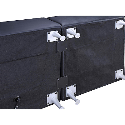 Lorell Mounting Plate for Modular Device - Black (LLR86942)