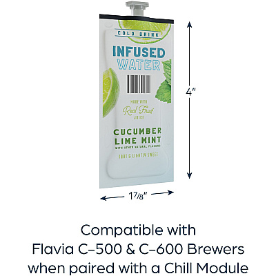 FLAVIA Cucumber Lime Mint Infused Water Freshpack (LAV48051)