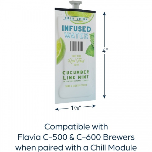 FLAVIA Cucumber Lime Mint Infused Water Freshpack (48051)
